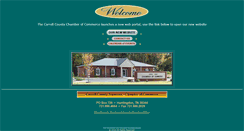 Desktop Screenshot of carrollcounty-tn-chamber.com